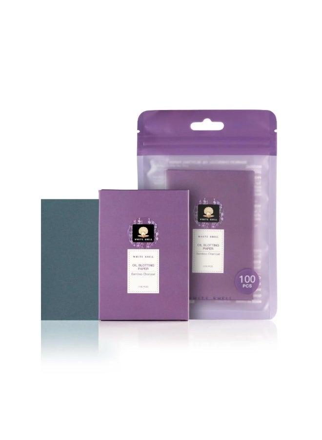 وايت شيل 100 قطعة من صفائح امتصاص الزيت - Image 1